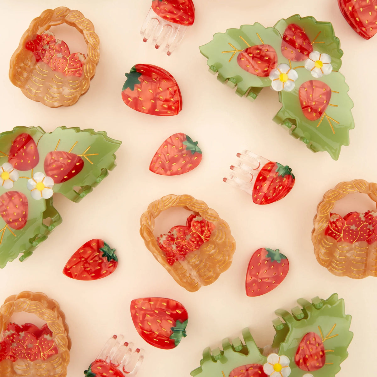 <COUCOU SUZETTE> Strawberry Hair Clip