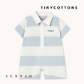 Gallery viewerに画像を読み込む, <TINYCOTTONS> Stripes Knit Polo One-Piece
