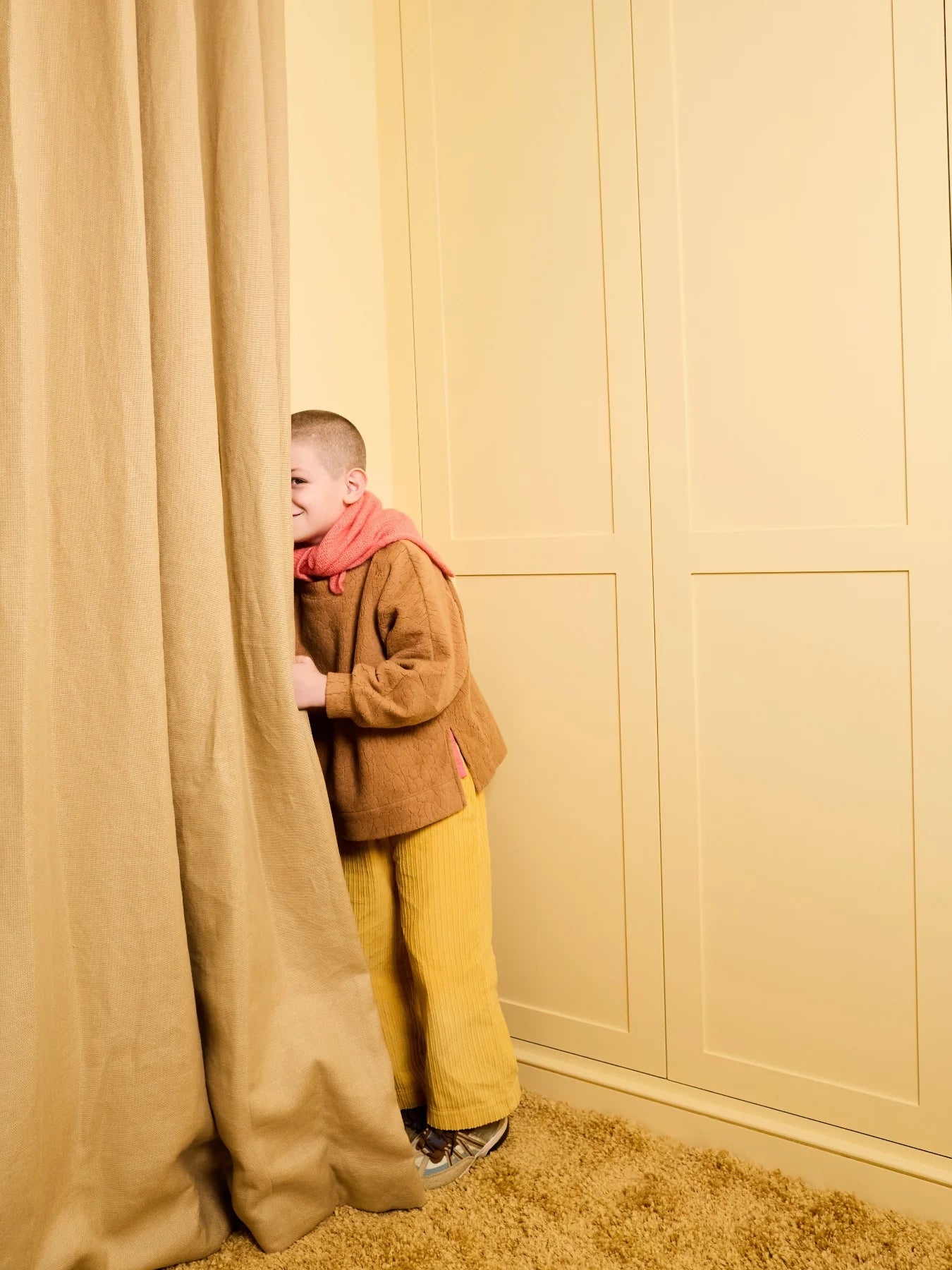 <Studio Koter> RIVER TEDDY SWEATSHIRT - Brown