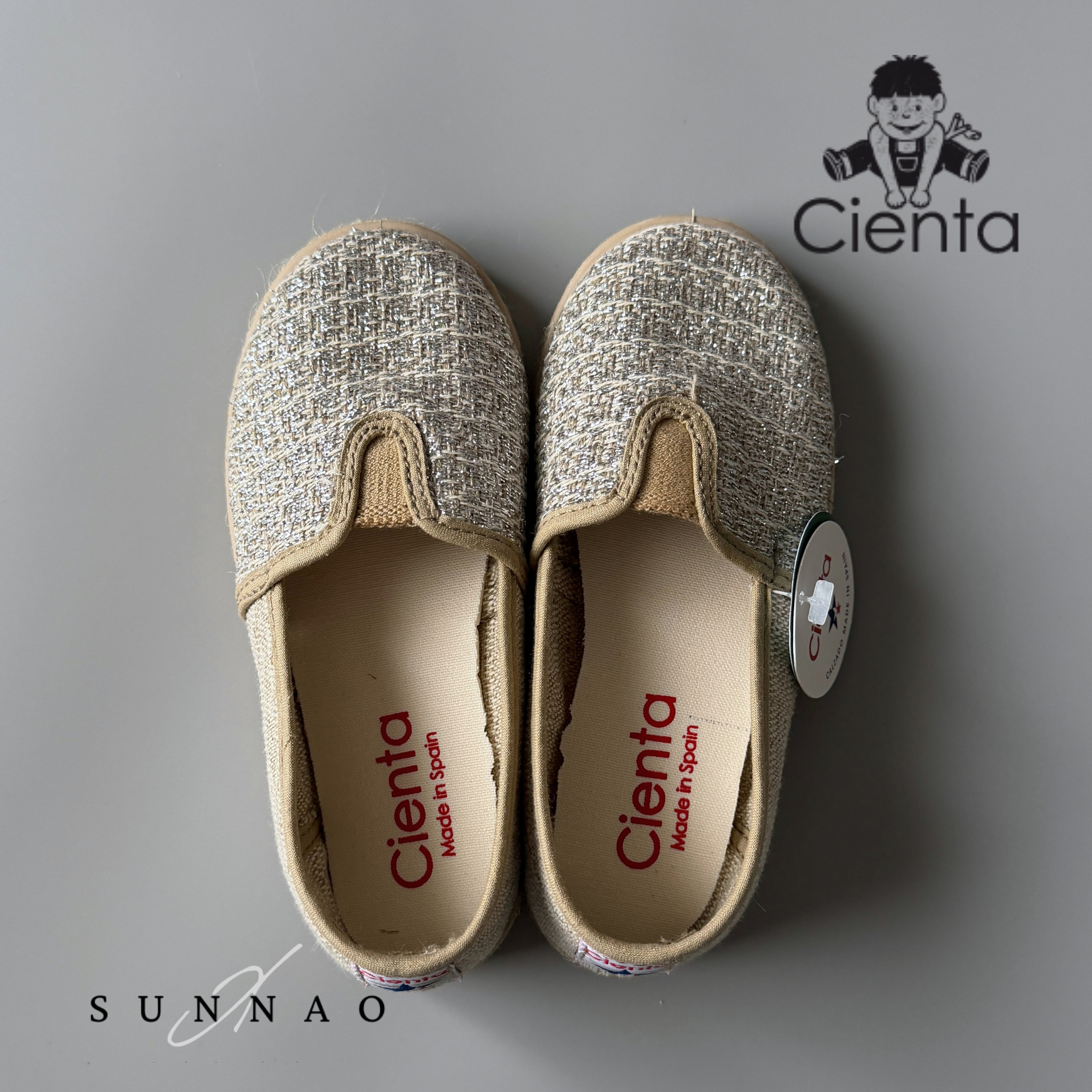 <Cienta>Espadrilles shoes PLATA 40069