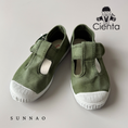 Load image into Gallery viewer, <Cienta>T strap shoes - Olive 77777
