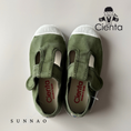 Load image into Gallery viewer, <Cienta>T strap shoes - Olive 77777
