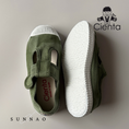 Load image into Gallery viewer, <Cienta>T strap shoes - Olive 77777
