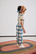 Gallery viewerに画像を読み込む, <Misha&Puff>Suspender Pant - Prussian Blue Piazza（2-6Y）-Misha＆Puff-SUNNAO

