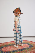 Gallery viewerに画像を読み込む, <Misha&Puff>Suspender Pant - Prussian Blue Piazza（2-6Y）-Misha＆Puff-SUNNAO
