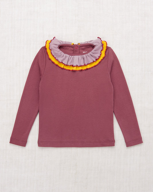 <Misha&Puff>Sweetheart Top - Plum（2-10Y）