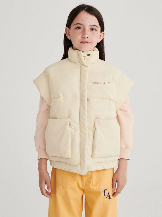 <TRUE ARTIST>Padded Vest nº04 （4-7Y）