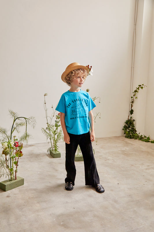 <Tom & Boy>Black Rib Pants (2-6Y)