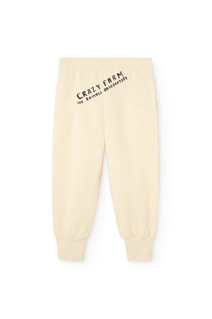 <the animals observatory> Raw White Dromedary Sweatpants