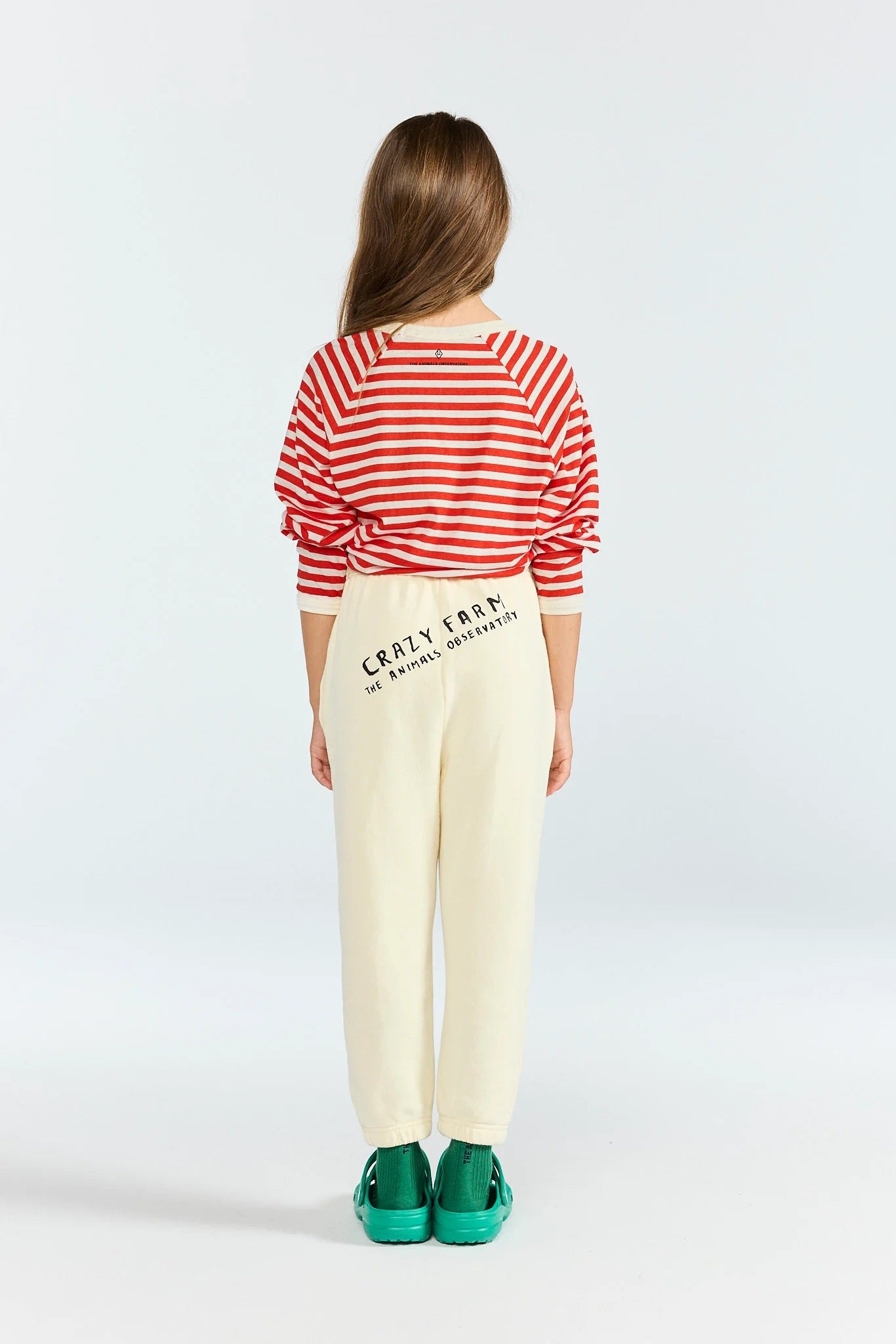 <the animals observatory> Raw White Dromedary Sweatpants