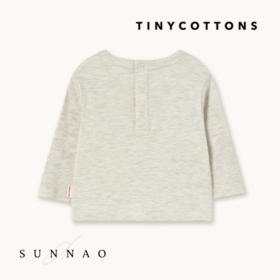 <TINYCOTTONS> Puppy Graphic Baby tee