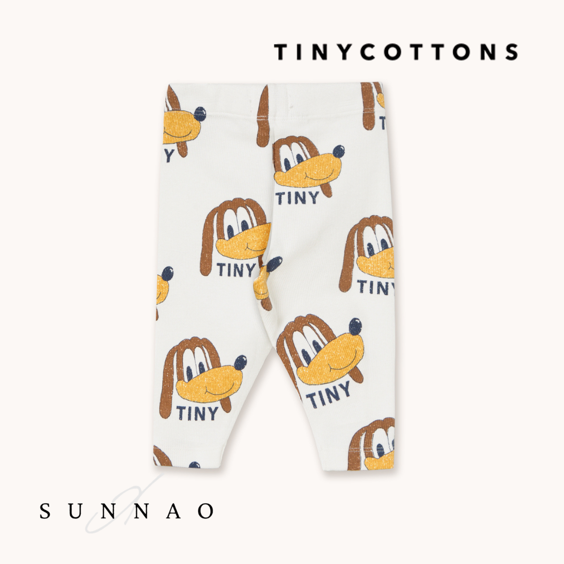 <TINYCOTTONS>  Dogs Rib Baby pant