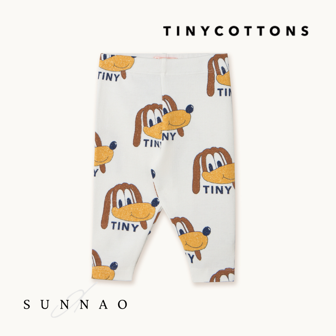 <TINYCOTTONS>  Dogs Rib Baby pant