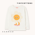 갤러리 뷰어로 이미지로드, <TINYCOTTONS> Flower Graphic Sleeve Tee
