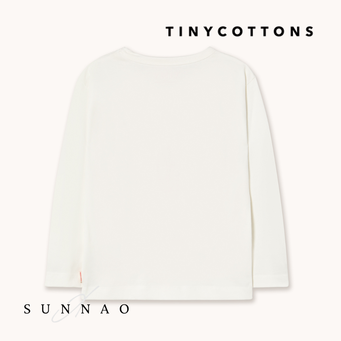 <TINYCOTTONS> Flower Graphic Sleeve Tee