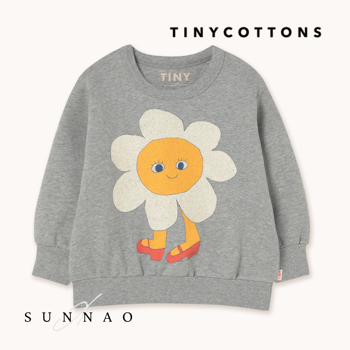 <TINYCOTTONS> Flower Graphic Sweatshirt