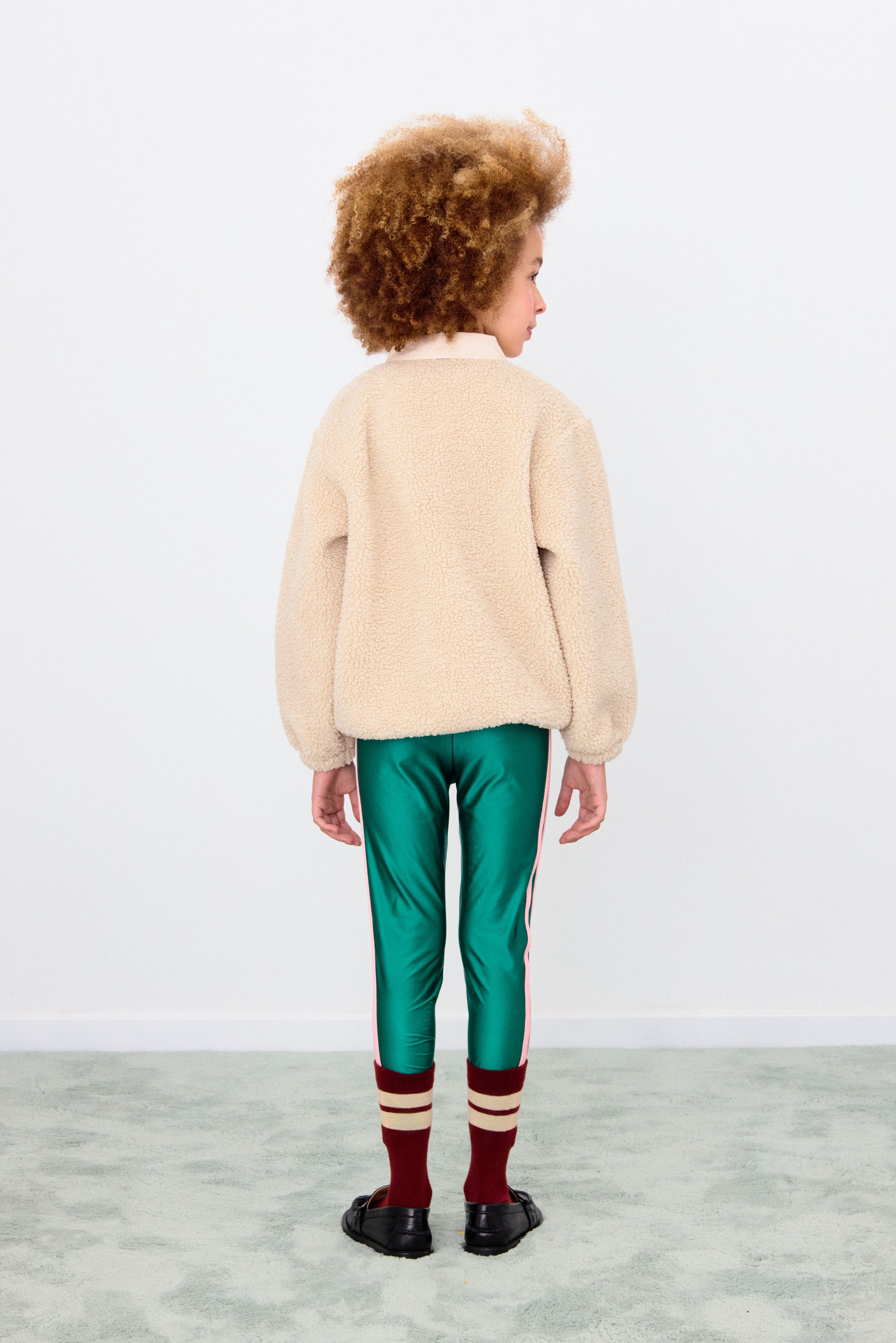 <TINYCOTTONS> Sherpa Collar Sweatshirt　