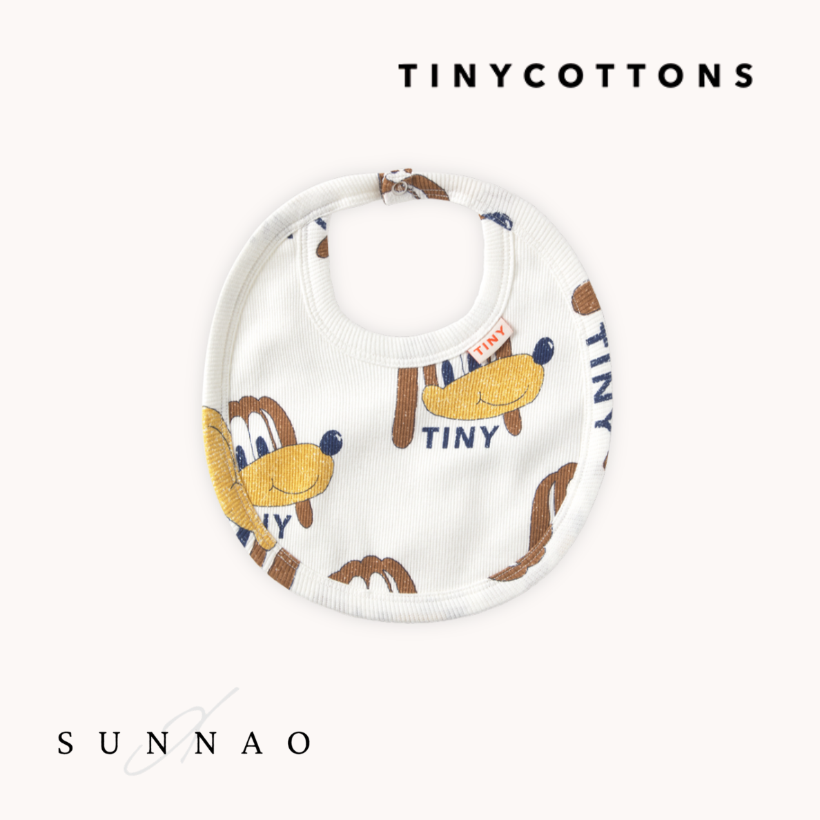 <TINYCOTTONS> Dogs rib bib