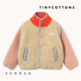 갤러리 뷰어로 이미지로드, <TINYCOTTONS> Color Block Sherpa Jacket
