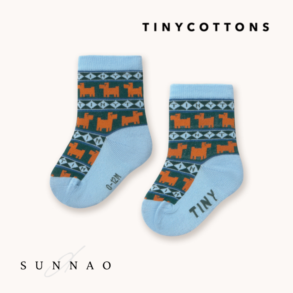 <TINYCOTTONS> Tiny Dogs Medium Socks
