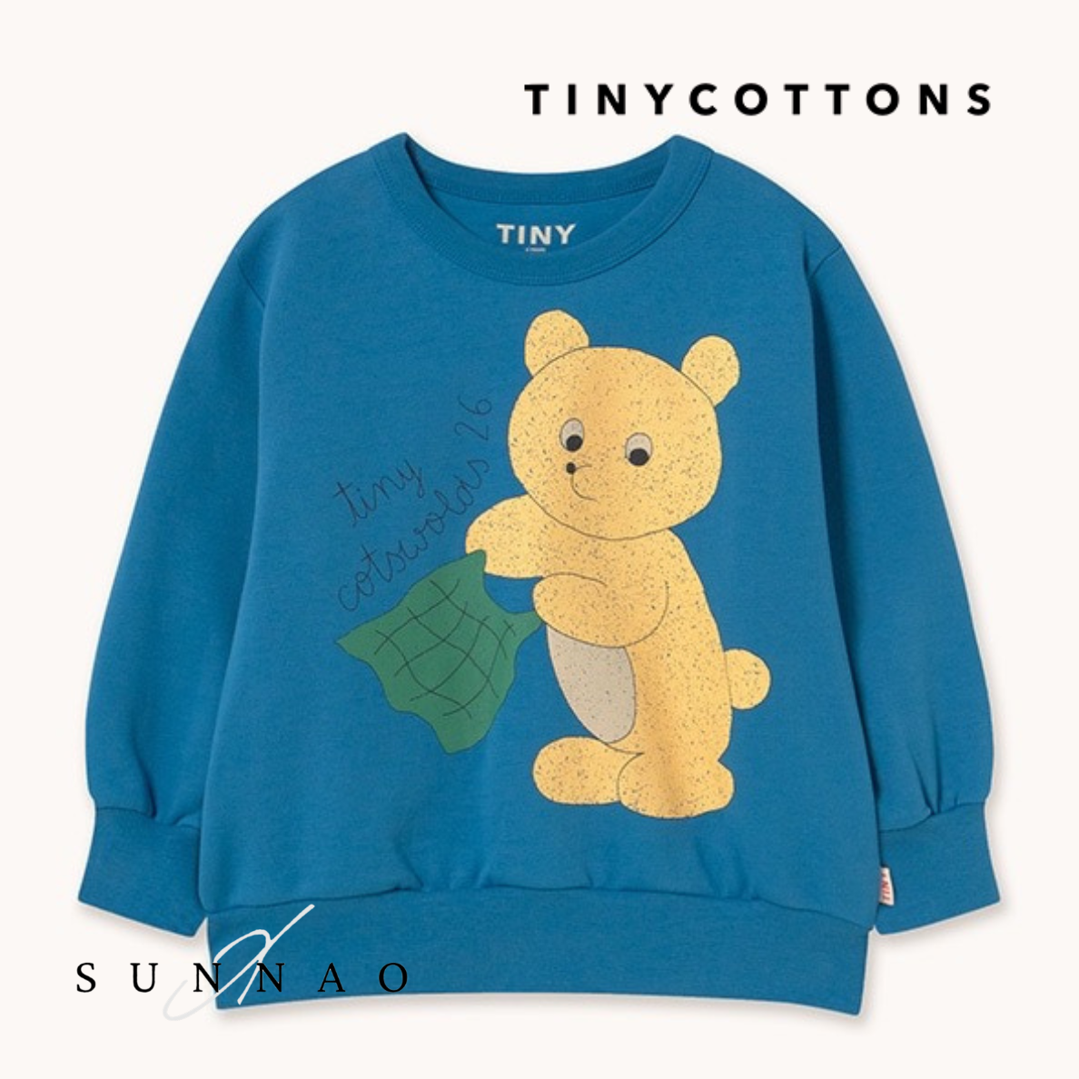 <TINYCOTTONS> Bear Graphic Sweatshirt