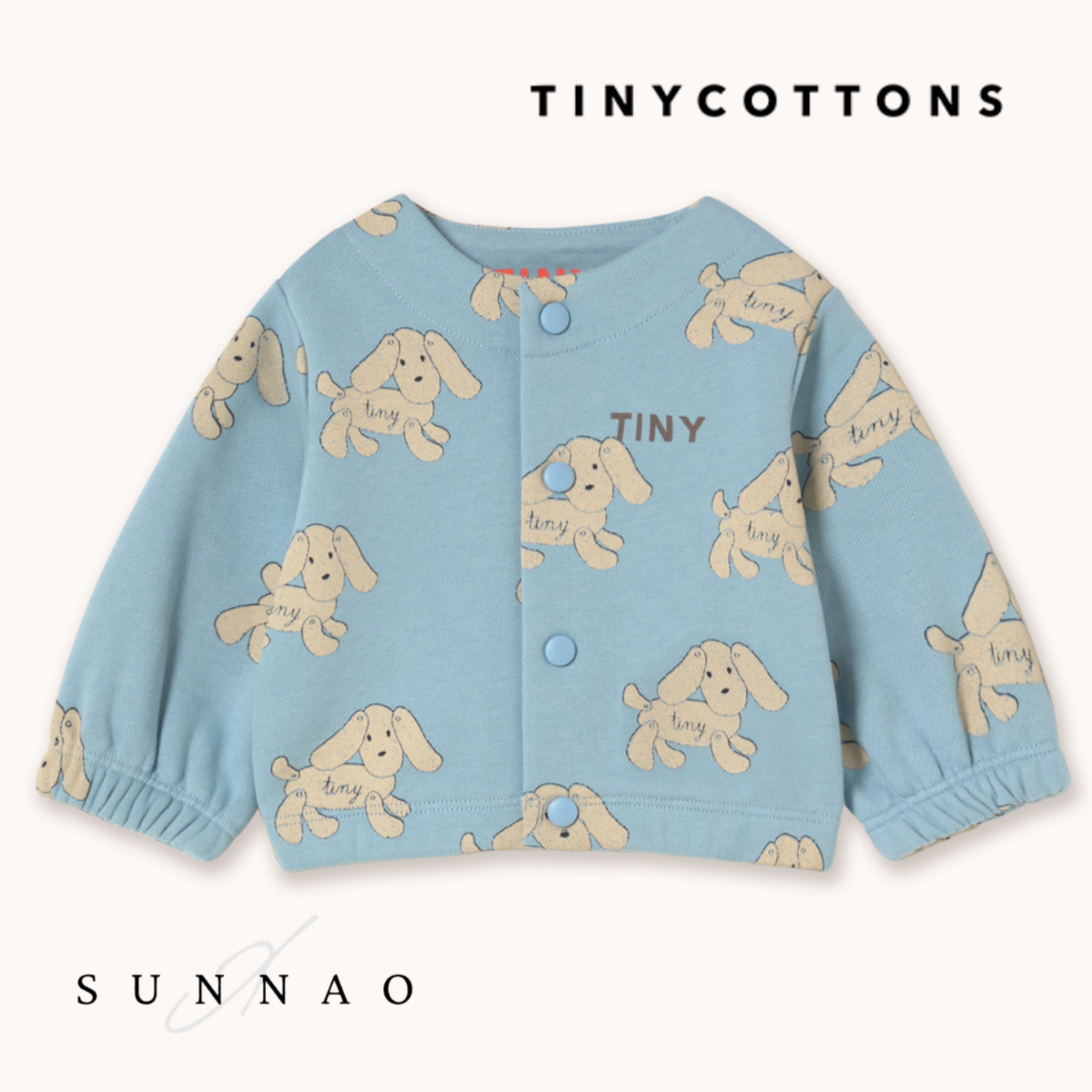 <TINYCOTTONS> Dogs Baby Jacket