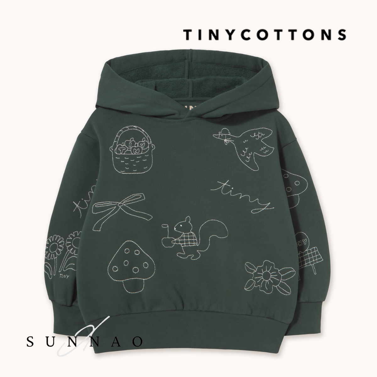 <TINYCOTTONS> Tiny Apples Hoodie