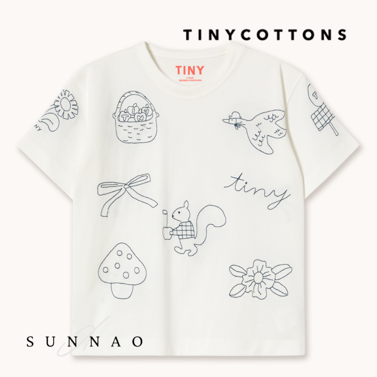 <TINYCOTTONS> Tiny Apples Tee