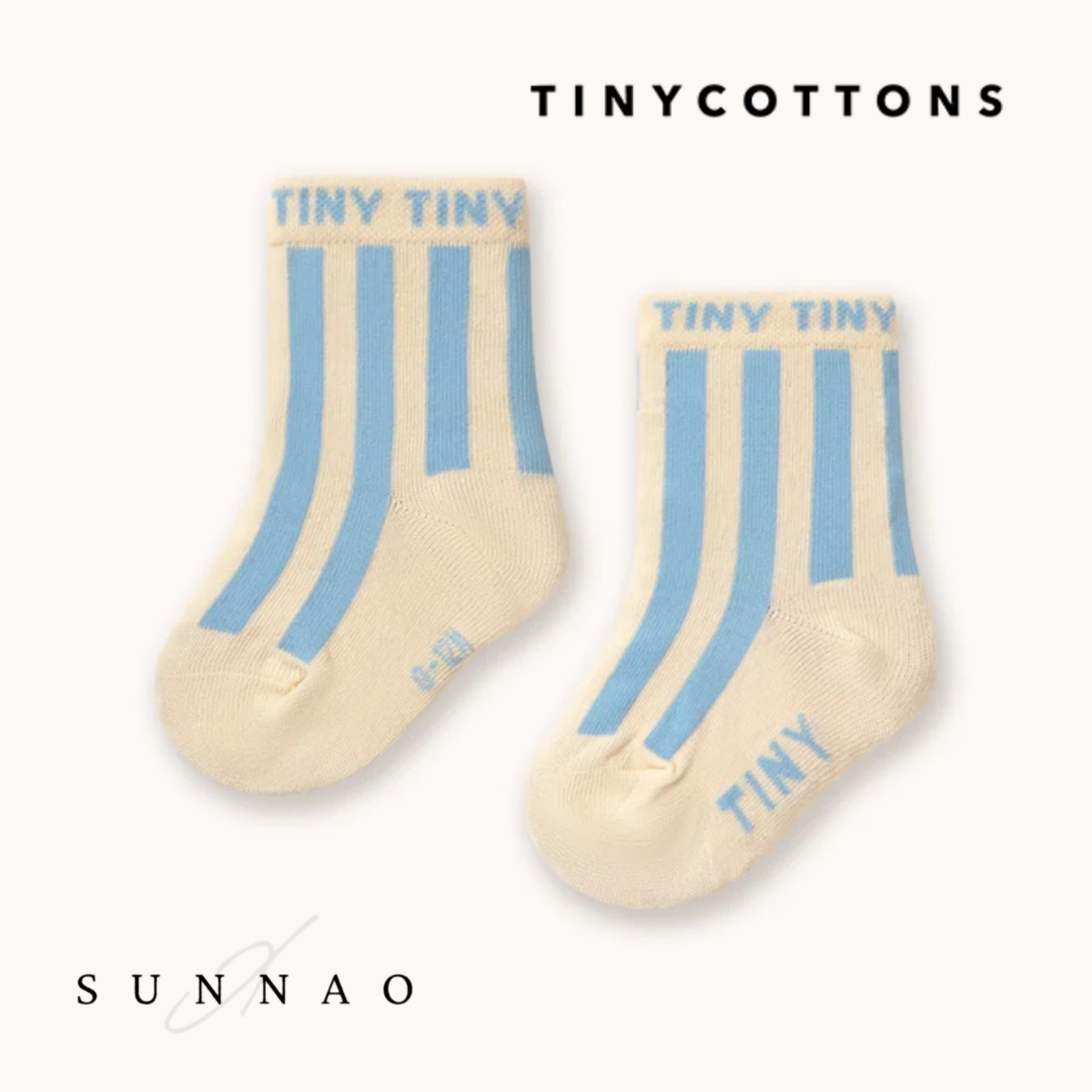 <TINYCOTTONS> Stripes Medium Socks