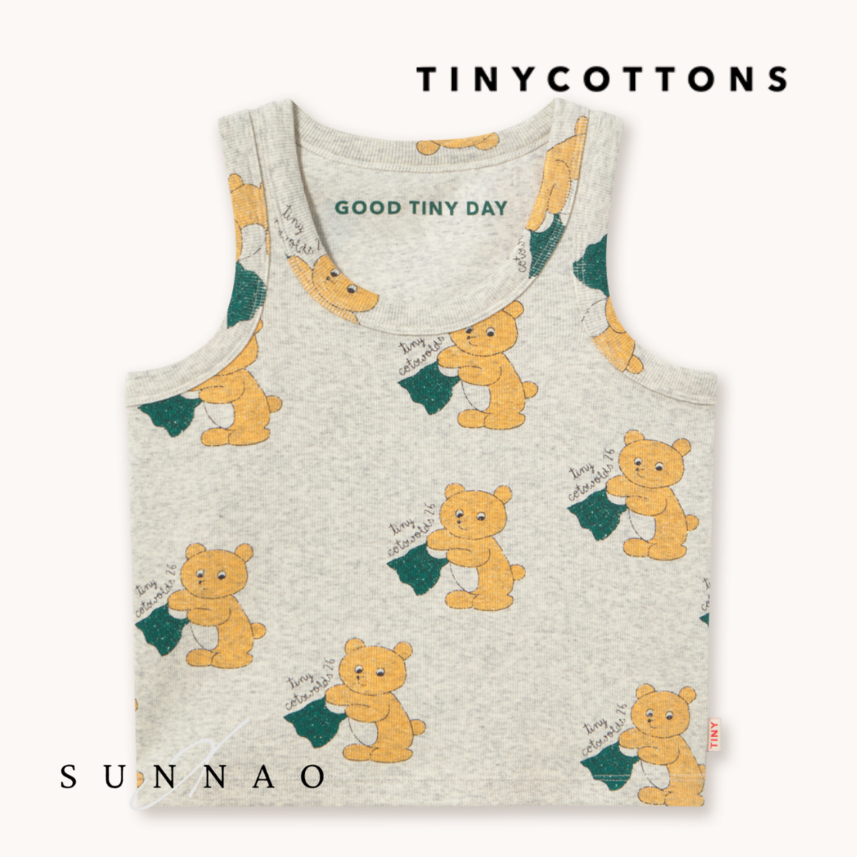 <TINYCOTTONS> Bears Tank Top