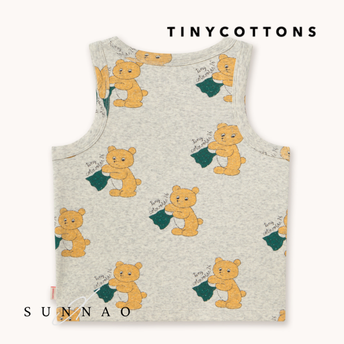<TINYCOTTONS> Bears Tank Top