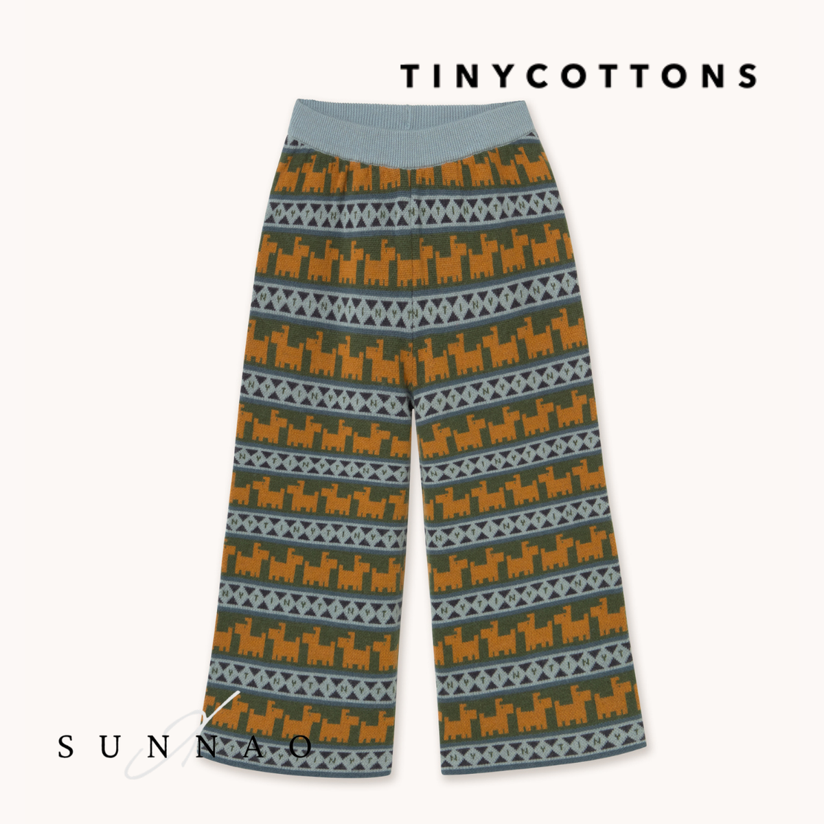 <TINYCOTTONS> Dogs True Knit Pant