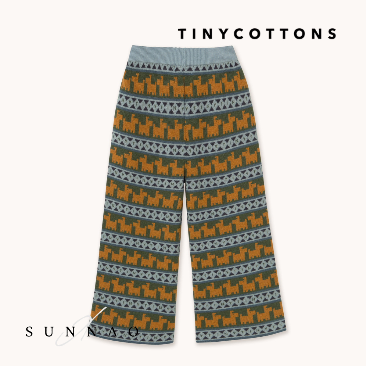 <TINYCOTTONS> Dogs True Knit Pant