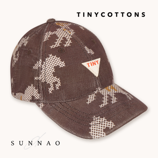 <TINYCOTTONS> Horses Corduroy Cap
