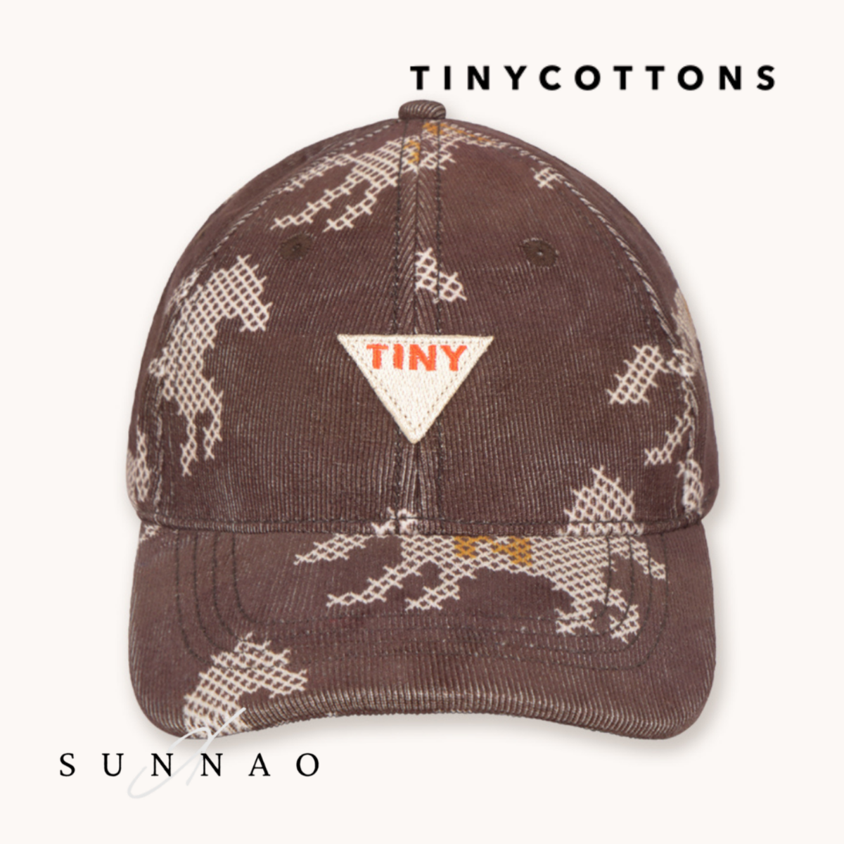 <TINYCOTTONS> Horses Corduroy Cap