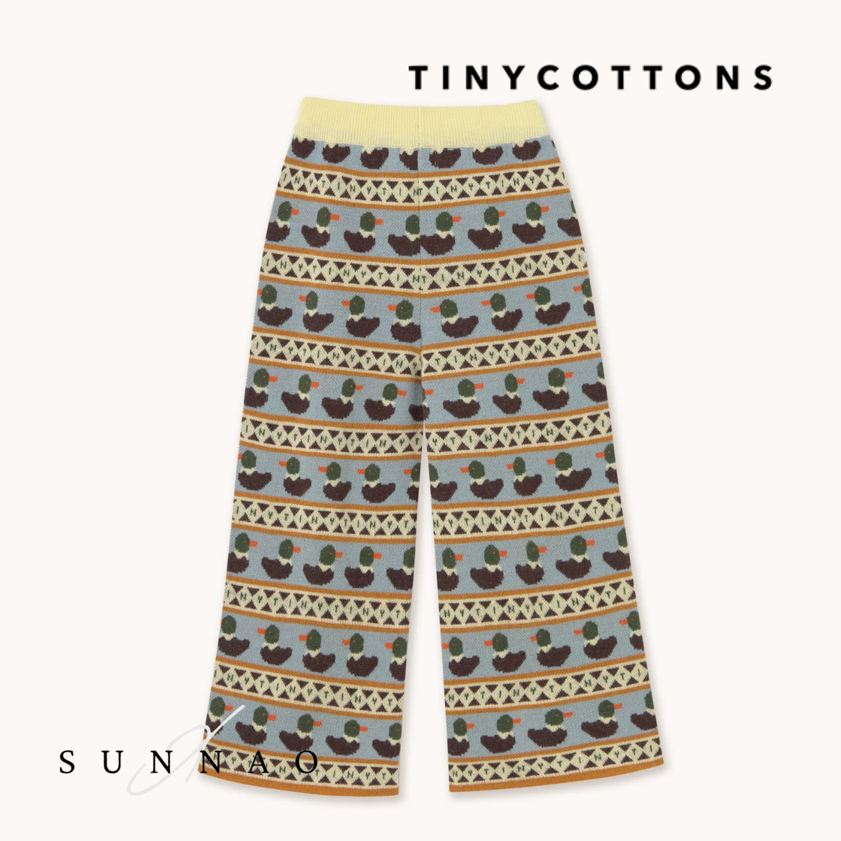 <TINYCOTTONS> Ducks True Knit Pant