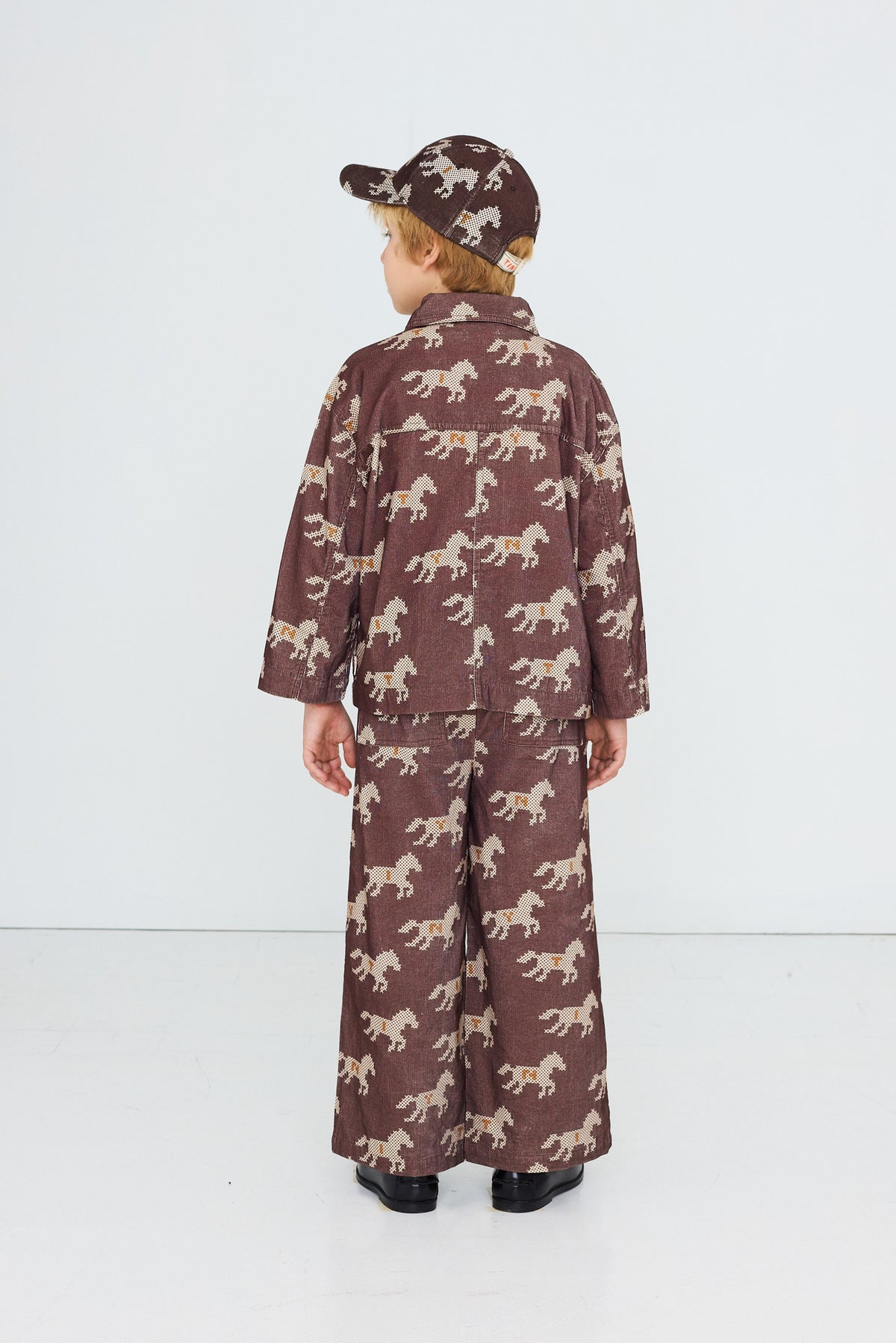 <TINYCOTTONS> Horses Corduroy Cap