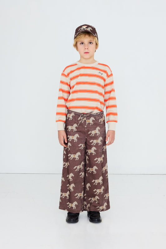 <TINYCOTTONS> Horses Corduroy Cap