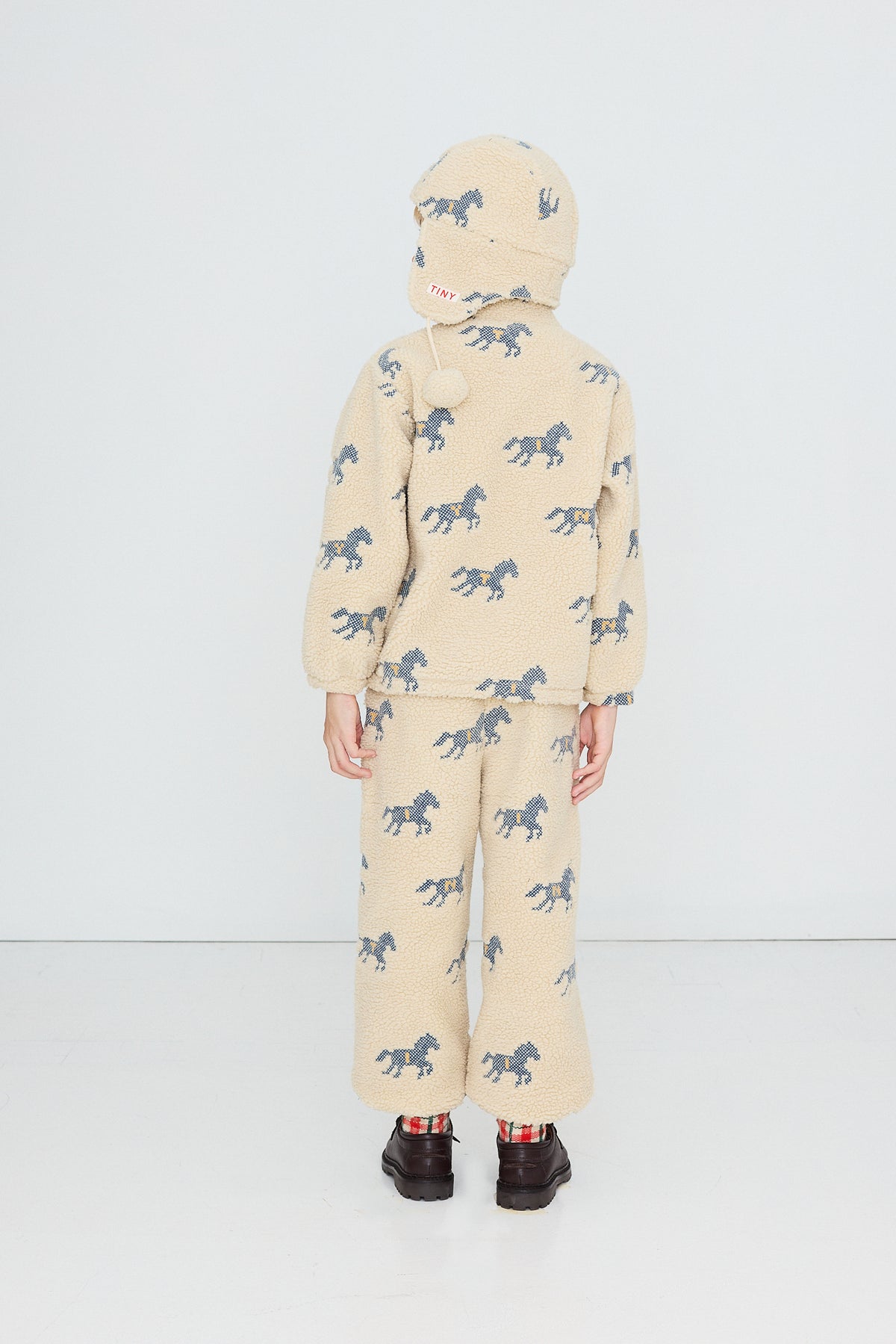 <TINYCOTTONS> Horses Sherpa Sweatshirt