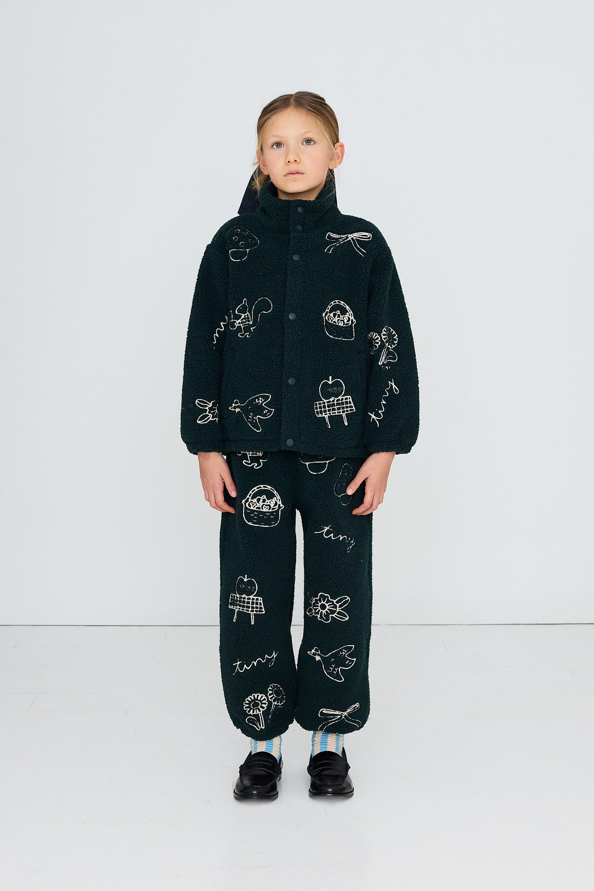 <TINYCOTTONS> Tiny Apples Sherpa Jacket