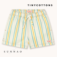 Gallery viewerに画像を読み込む, <TINYCOTTONS> Multicolor Stripes Shorts
