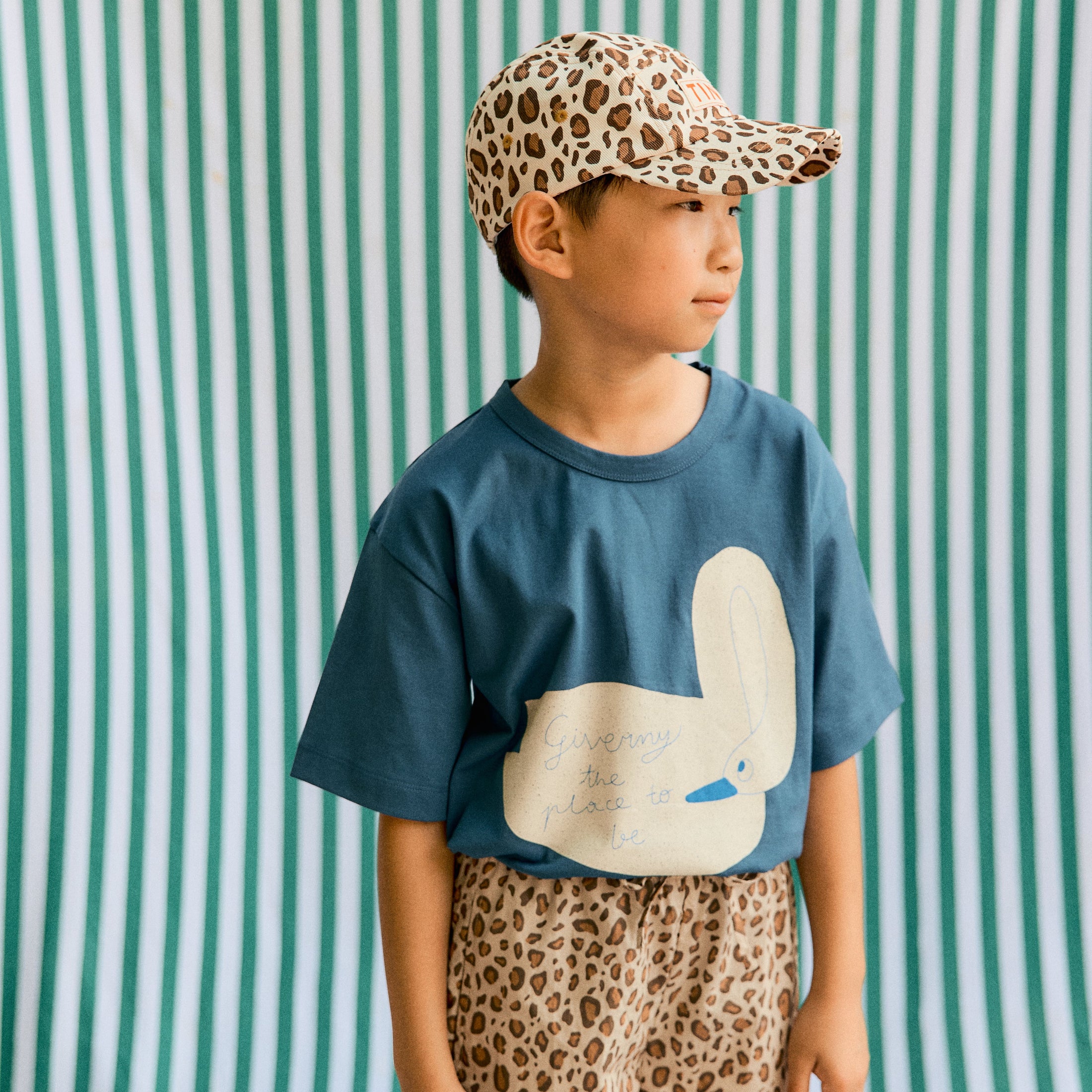 <TINYCOTTONS> Animal Print Cap
