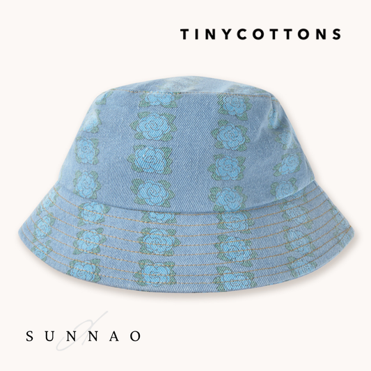 <TINYCOTTONS> Blue Flowers Bucket Hat