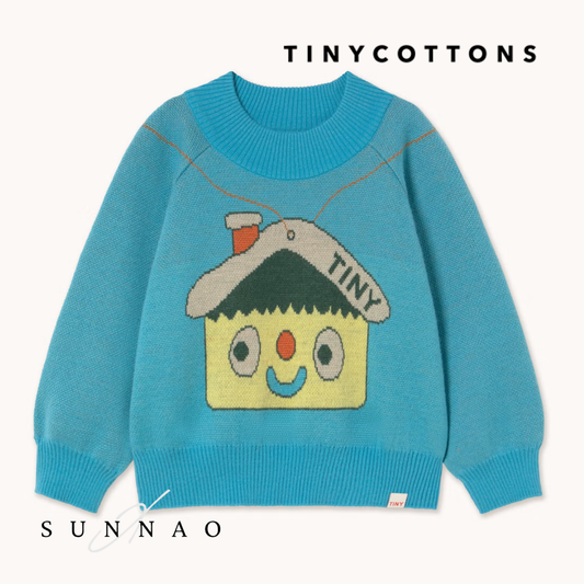 <TINYCOTTONS> Smiley Cottage Sweater