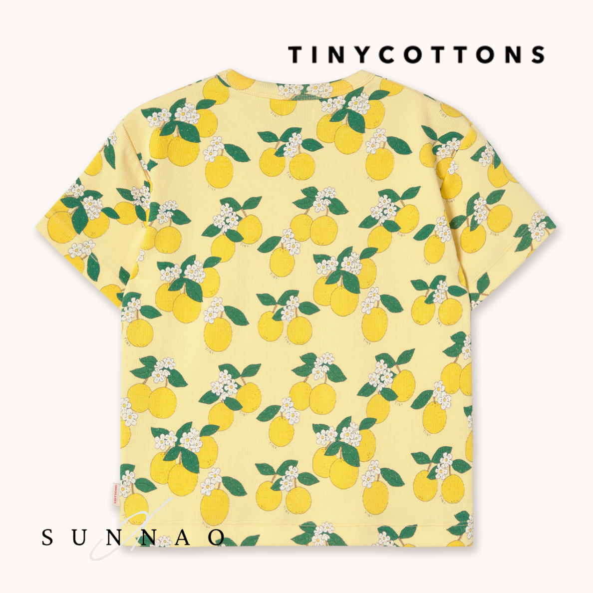 <TINYCOTTONS> Oranges Rib Tee