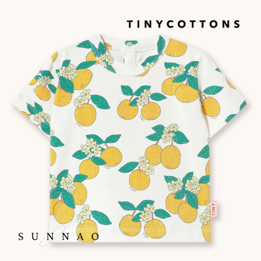 <TINYCOTTONS> Oranges Knitted Baby Tee