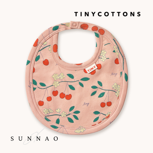 <TINYCOTTONS> Cherry Trees Bib　