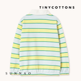 Load image into Gallery viewer, <TINYCOTTONS> Retro Stripes Polo Sweatshirt
