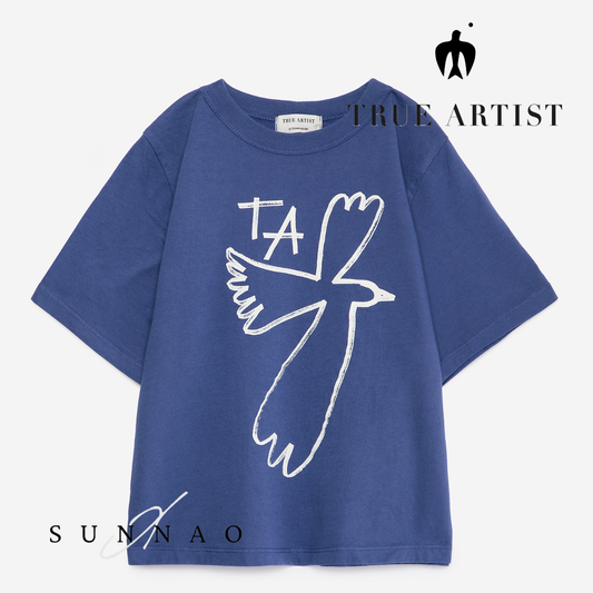 <TRUE ARTIST> T-shirt No.5 Skipper Blue