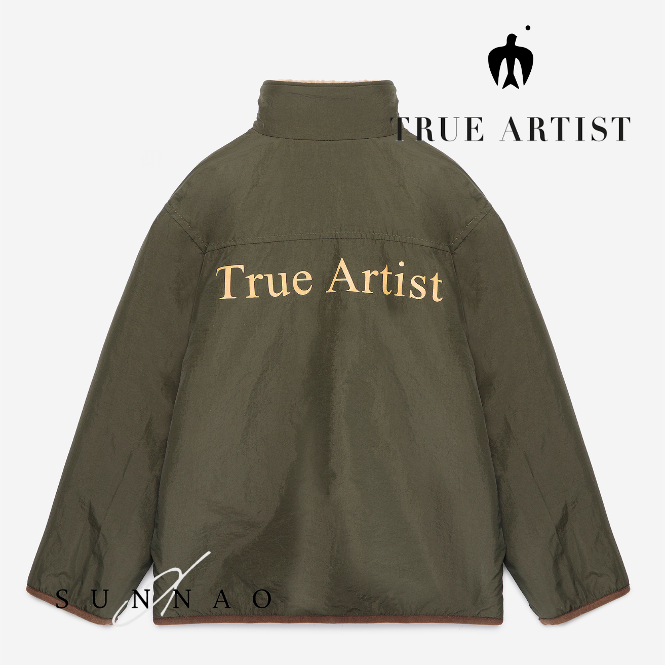 <TRUE ARTIST> Reversible Jacket No.03 Otter Brown